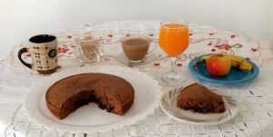 BOLO INTEGRAL VEGANO com PASSAS – SIMPLES, MACIO, FOFINHO, FÁCIL