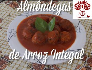 Receita de Almôndegas de Arroz Integral Katia Vegana