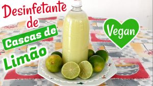 DESINFETANTE DE CASCA DE LIMÃO CASEIRO RECEITA PARA FAZER EM CASA