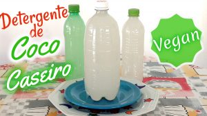 COMO FAZER O MELHOR DETERGENTE DE COCO CASEIRO FÁCIL E RÁPIDO