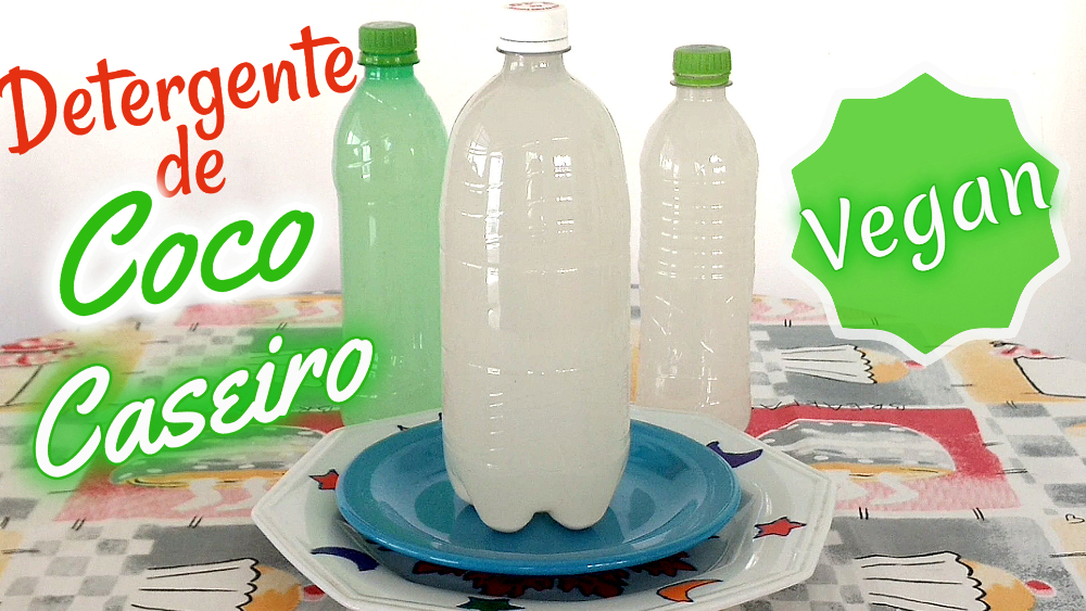 COMO FAZER O MELHOR DETERGENTE DE COCO CASEIRO FÁCIL E RÁPIDO