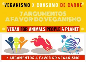 INFOGRÁFICO: 7 ARGUMENTOS A FAVOR DO VEGANISMO