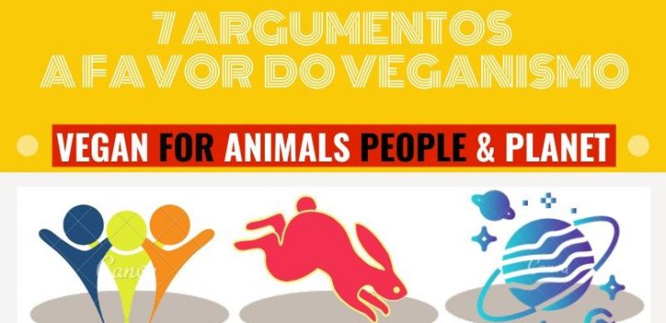 INFOGRÁFICO: 7 ARGUMENTOS A FAVOR DO VEGANISMO