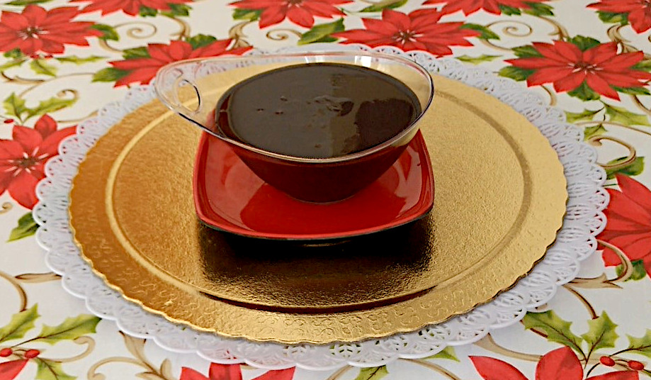 Cobertura de Chocolate para a Torta de Nozes Brilho Katiavegana