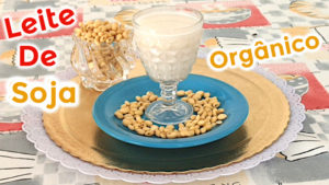 Leite de Soja Orgânico Caseiro
