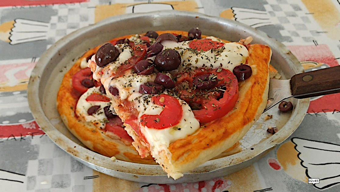 Pizza Vegana FATIA NITIDEZ KatiaVegana