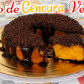 BOLO DE CENOURA VEGANO Com COBERTURA de BRIGADEIRO BLOG- Fofinho Fácil Rápido Sem Lactose