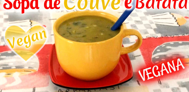 Sopa Cremosa de Couve e Batata